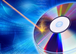 CD / DVD burning concept